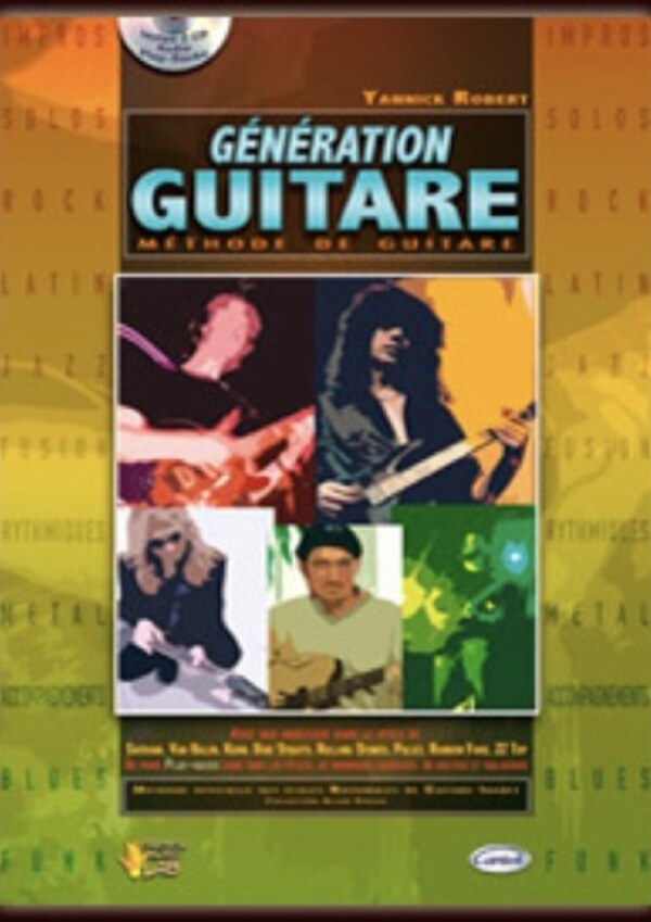 Génération Guitare : méthode de guitare (cahier)
